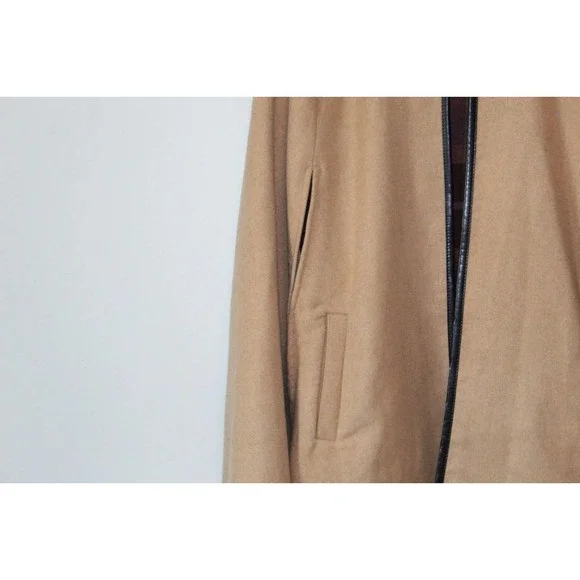 Soft Surroundings Newstead Abby Cape Jacket Tan Poncho Womens Size Medium H14415 - Picture 5 of 16